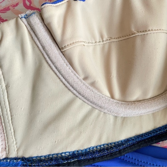 Mara Hoffman Embroidered Strapless Underwire Bikini Top & Bottoms Set - Picture 5 of 9